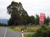 sign from the road